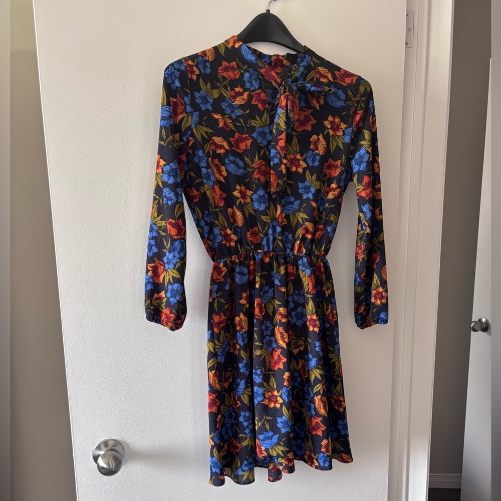 Floral Long Sleeve Dress
